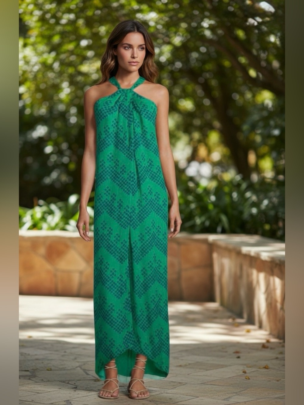 DVF Lilita Maxi Dress, size 10